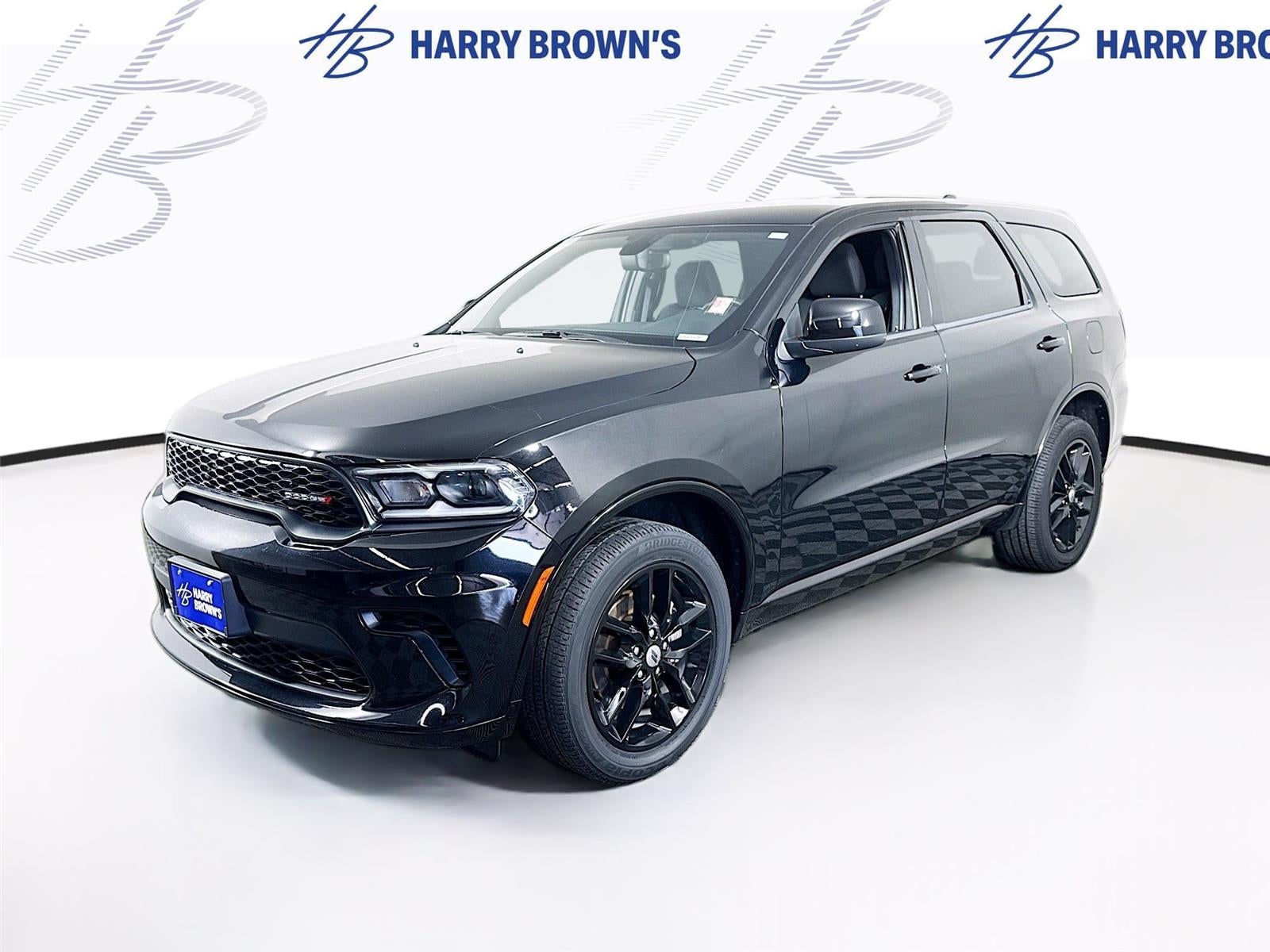 2023 Dodge Durango GT in Black — front three-quarter view