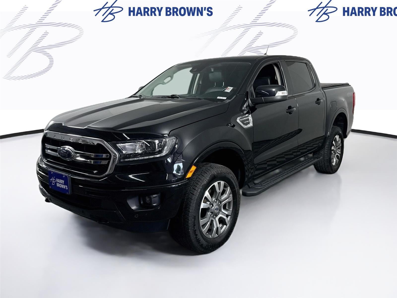 2023 Ford Ranger XL in Black — front three-quarter view