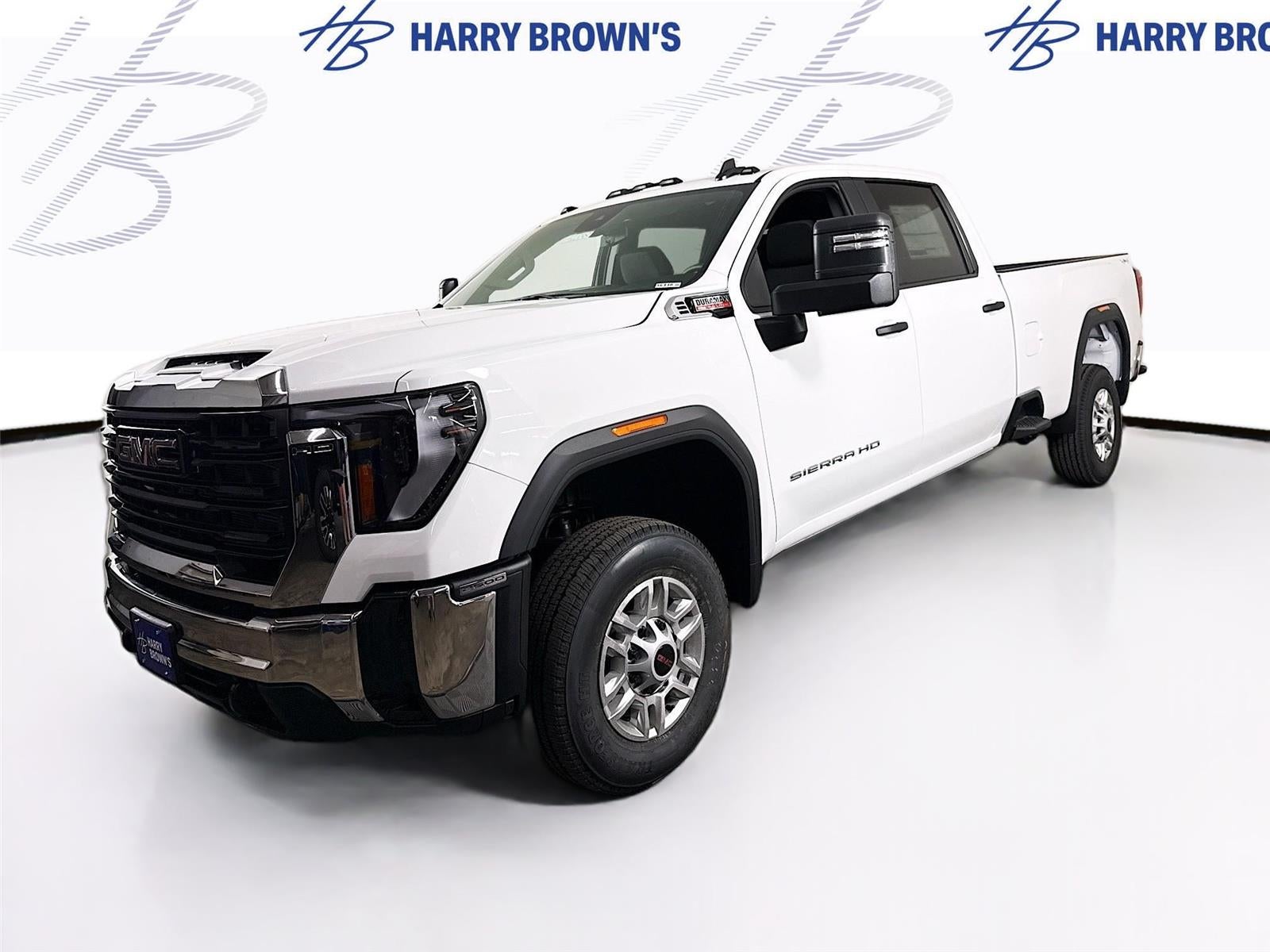 2026 GMC Sierra 2500 HD Pro in Summit White — front three-quarter view