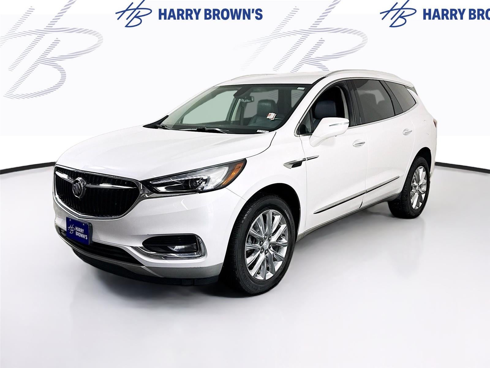 2020 Buick Enclave Essence in Includes Satin Nickel Lower Exterior Accent Color.) — front three-quarter view