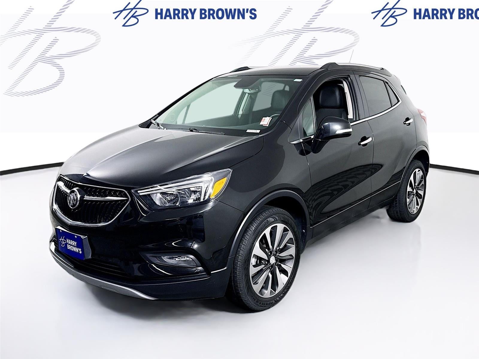2018 Buick Encore Preferred II in Includes (Cm5) Black Carbon Metallic Lower Exterior Accent Color, Paint Code W700s.) — front...