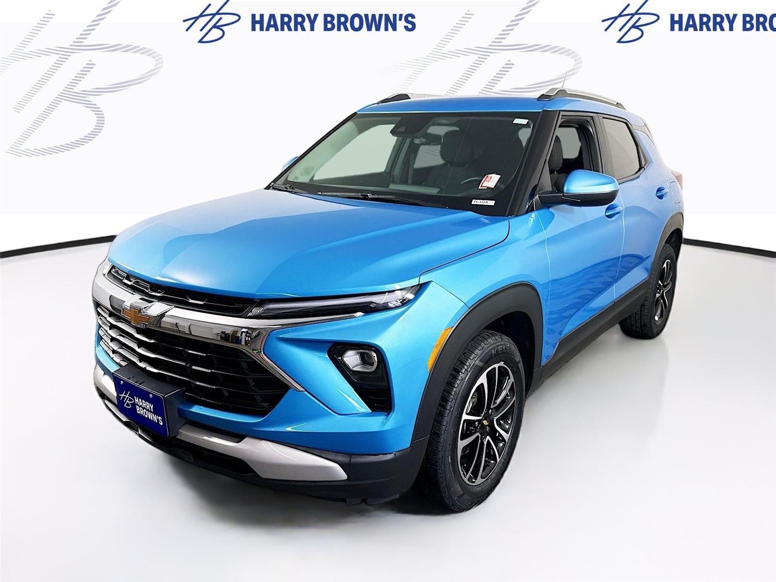 2025 Chevrolet Trailblazer LT in Marina Blue Metallic — front three-quarter view