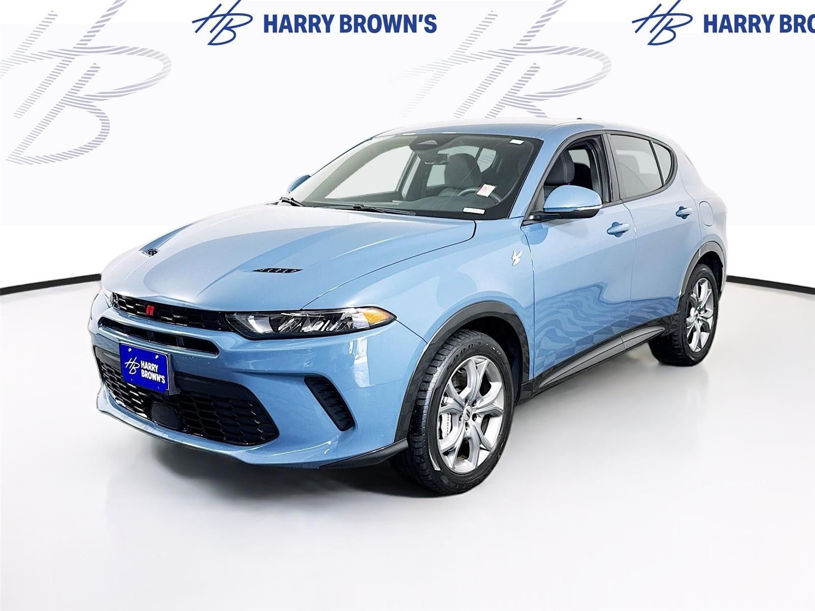 2024 Dodge Hornet R/T in Blue — front three-quarter view